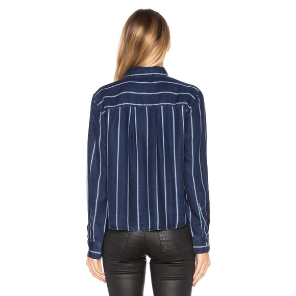 Rails Striped Button Down Shirt - Picture 2 of 4